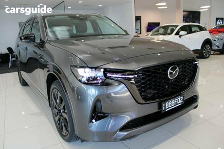 Grey 2026 Mazda CX-80 Wagon G40E Gt