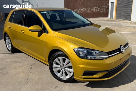 Orange 2017 Volkswagen Golf Hatchback 110 Tsi Trendline