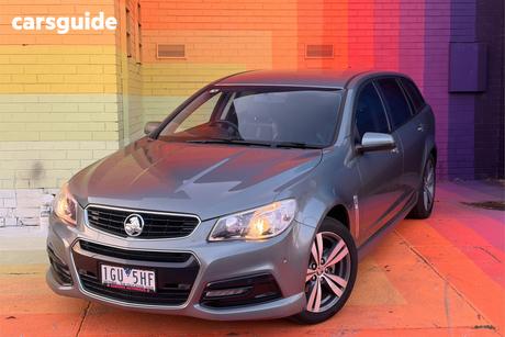 Grey 2014 Holden Commodore Sportswagon Sv6