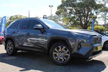 Grey 2022 Toyota RAV4 Wagon Gxl (2Wd) Hybrid