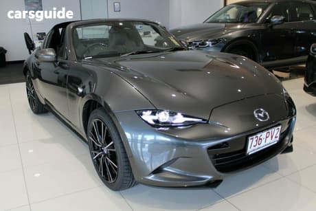 Grey 2026 Mazda MX-5 Convertible G20 Rf Gt