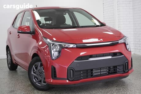 Red 2026 Kia Picanto Hatchback Sport (Pe2)