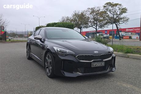 Black 2018 Kia Stinger Sedan Gt (Black Leather)