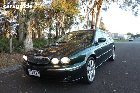Green 2003 Jaguar X-Type Sedan Se