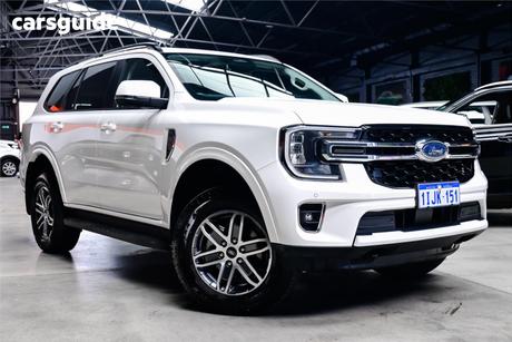 White 2024 Ford Everest Wagon Trend (4Wd)