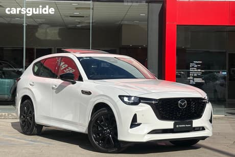 White 2024 Mazda CX-60 Wagon D50E Gt Vision Hybrid