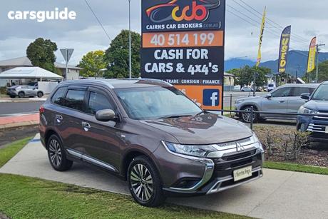 Brown 2019 Mitsubishi Outlander Wagon Es 7 Seat (Awd)