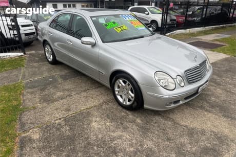 Silver 2004 Mercedes-Benz E320 Sedan Elegance