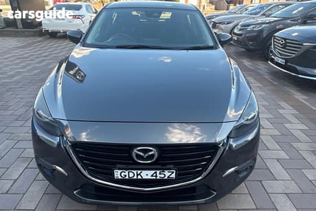 Grey 2017 Mazda 3 Hatchback Sp25 Gt
