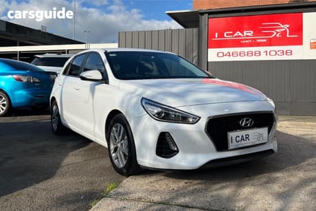 White 2018 Hyundai I30 Hatchback Active