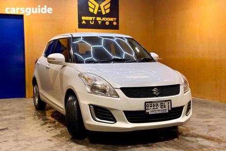 White 2016 Suzuki Swift Hatchback Gl