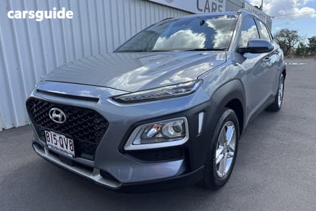 Silver 2020 Hyundai Kona Wagon Active (Fwd)