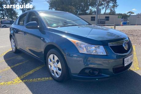 Blue 2011 Holden Cruze Sedan Cd