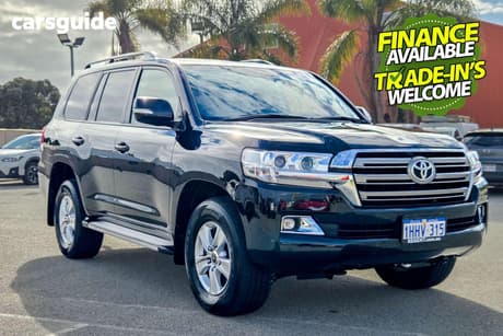 Black 2021 Toyota Landcruiser Wagon Lc200 Gxl (4X4)
