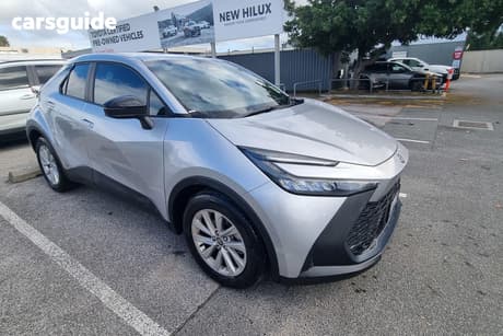 Silver 2025 Toyota C-HR Wagon Gxl Hybrid