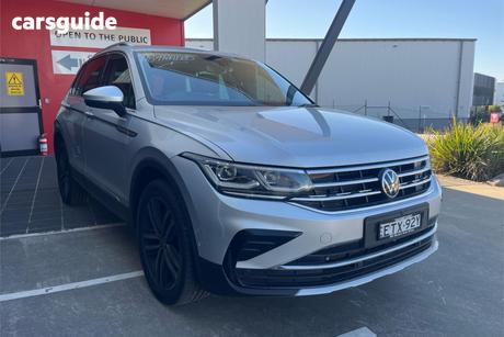 Grey 2022 Volkswagen Tiguan Wagon 162Tsi Elegance