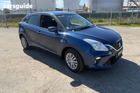 Blue 2021 Suzuki Baleno Hatchback Gl