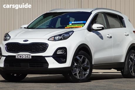 White 2019 Kia Sportage Wagon Sx (Fwd)
