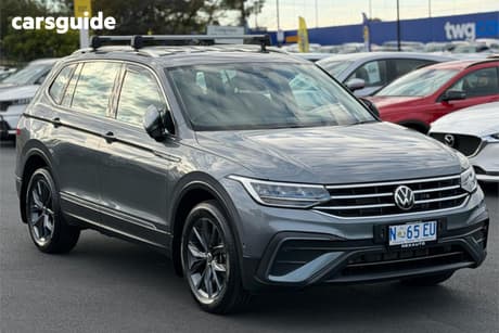 Grey 2022 Volkswagen Tiguan Wagon Allspace 132Tsi Life