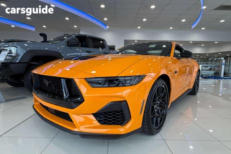 Orange 2026 Ford Mustang Fastback Gt 5.0 V8