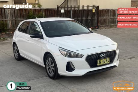 Black 2017 Hyundai I30 Hatchback Active