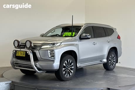 Silver 2023 Mitsubishi Pajero Sport Wagon Gls (4Wd) 7 Seat