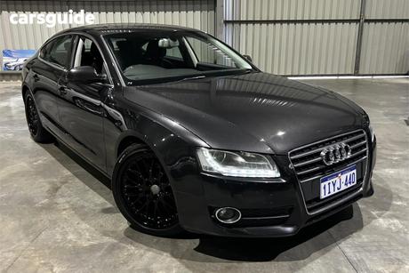 Grey 2011 Audi A5 Hatchback Sportback 2.0 Tfsi