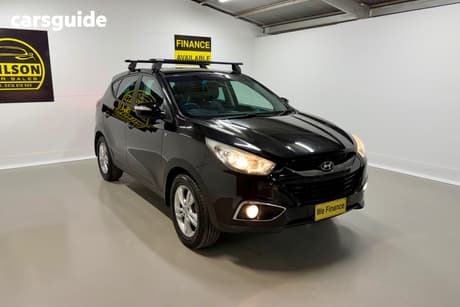 Black 2013 Hyundai IX35 Wagon Se (Fwd)