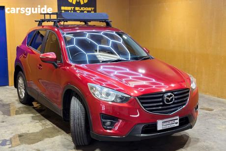 Red 2015 Mazda CX-5 Wagon Maxx Sport (4X4)
