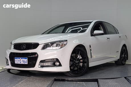 White 2014 Holden Commodore Sedan Ss-V Collingwood Edition