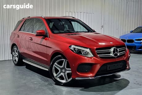 Red 2016 Mercedes-Benz GLE350 Wagon D