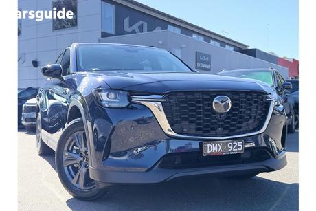 Blue 2025 Mazda CX-60 Wagon G40E Evolve Hybrid