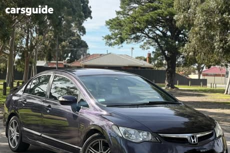 Brown 2007 Honda Civic Sedan Sport