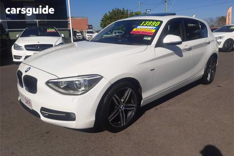 White 2014 BMW 118D Hatchback 18D