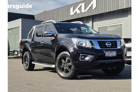 Black 2015 Nissan Navara Dual Cab Utility St-X