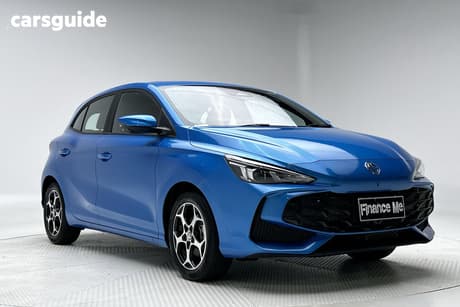 Blue 2025 MG MG3 Hatchback Essence