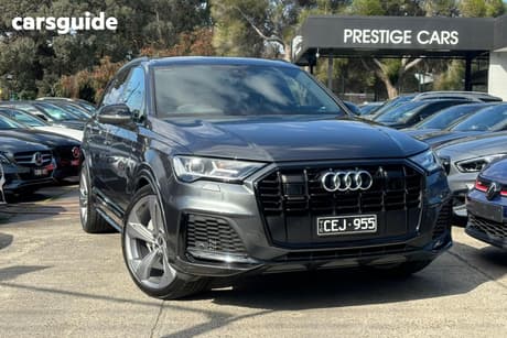 Grey 2022 Audi Q7 Wagon 55 Tfsi S Line Quattro Mhev