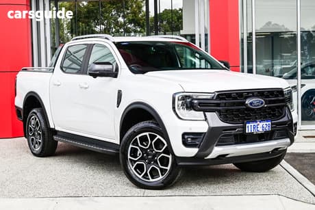 White 2025 Ford Ranger Double Cab Pick Up Wildtrak X 2.0 (4X4)