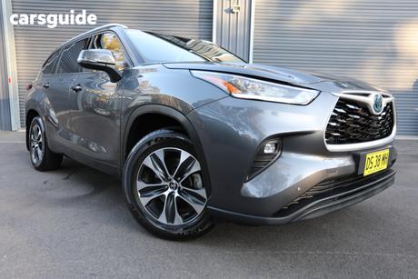 Grey 2022 Toyota Kluger Wagon Gxl Hybrid Awd