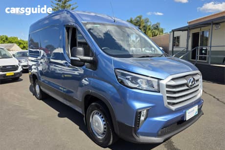 Blue 2022 LDV Deliver 9 Van Mwb Mid Roof