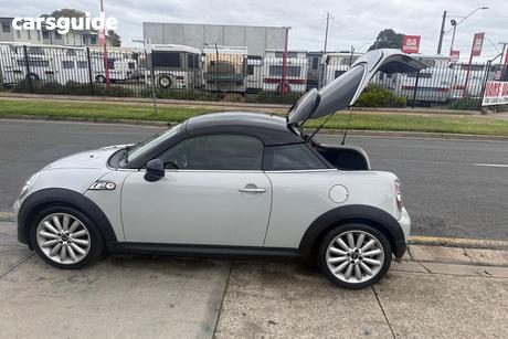 White 2012 Mini Coupe Coupe COOPER S F