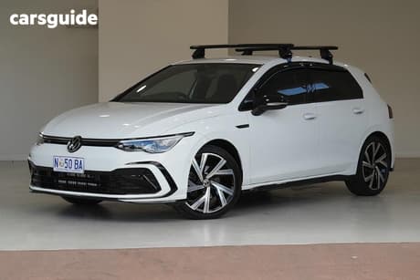 White 2024 Volkswagen Golf Hatchback 110Tsi R-Line