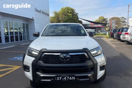 White 2025 Toyota Hilux Double Cab Pick Up Rogue 48V (4X4)
