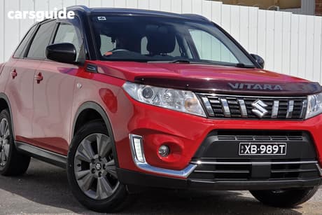 Red 2020 Suzuki Vitara Wagon 1.6L