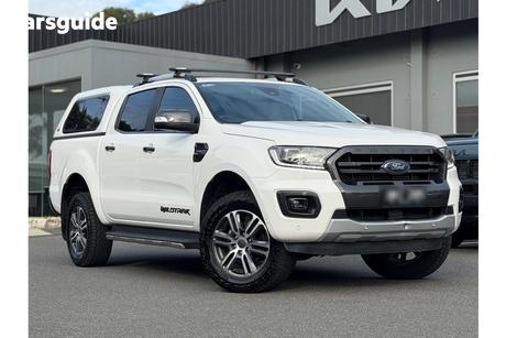 White 2021 Ford Ranger Double Cab Pick Up Wildtrak 2.0 (4X4)