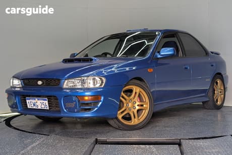 Black 1997 Subaru Impreza Sedan Wrx (Awd)