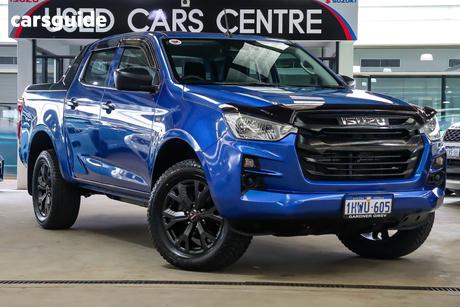 Blue 2023 Isuzu D-MAX Crew Cab Utility Sx (4X4)