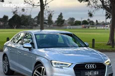 Silver 2019 Audi A3 Sedan
