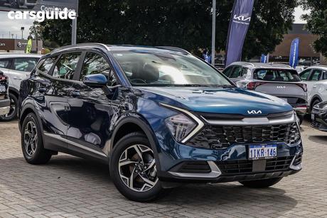 Blue 2024 Kia Sportage Wagon S (Fwd)