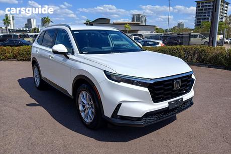 White 2024 Honda CR-V Wagon Vti L (Awd) 5 Seats
